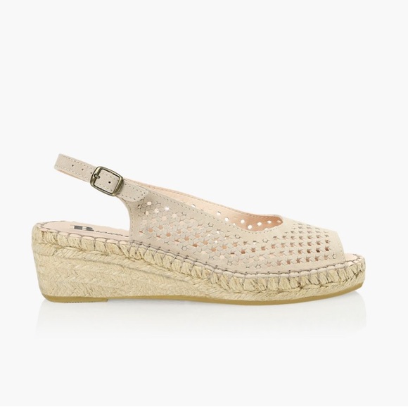 Leather Wedge Sandal - Picture 7 of 8